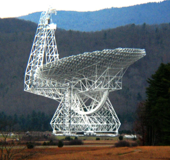 GBT:  The Green Bank radio Telescope at The National Radio Astronomy Observatory, Green Bank WV.
