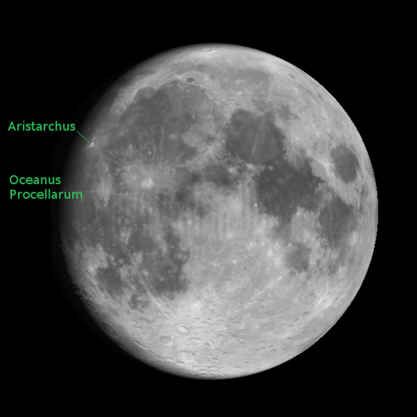 The Moon and Aristarchus
