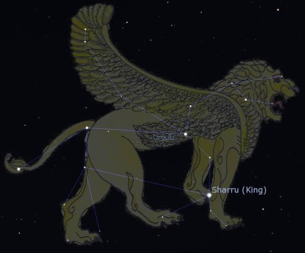 Babylonian depiction of Leo.